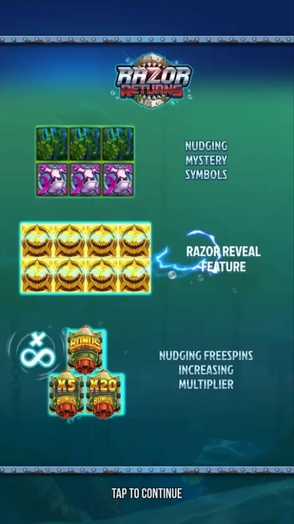 Razor returns mobile start play.